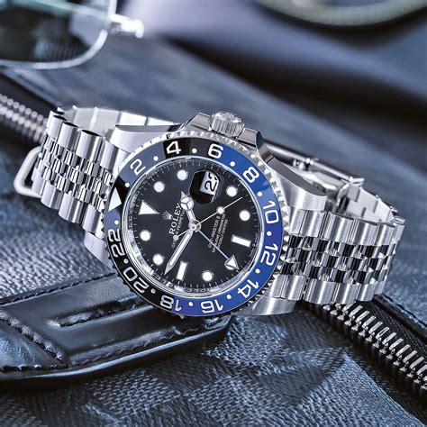 rolex batman on strap|rolex gmt master ii watch.